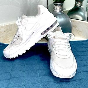 AIR MAX WRIGHT GS 'TRIPLE WHITE boys size 7 youth Nike Sneakers